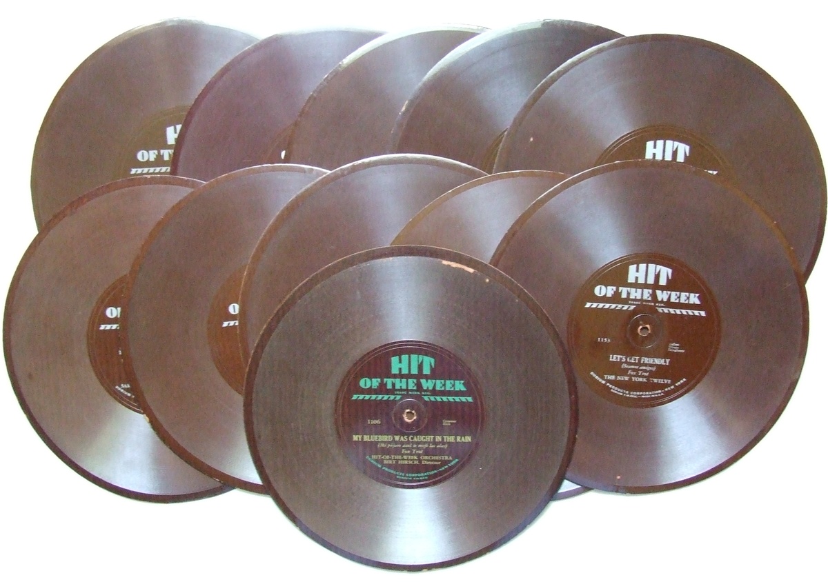 Still records. 78rpm группа. Диски мягкие Osborn USA M.S.E.S 6000 R.P.M records 21508. 1930' Hits. Cut Acetates 78 RPM records Detroit.