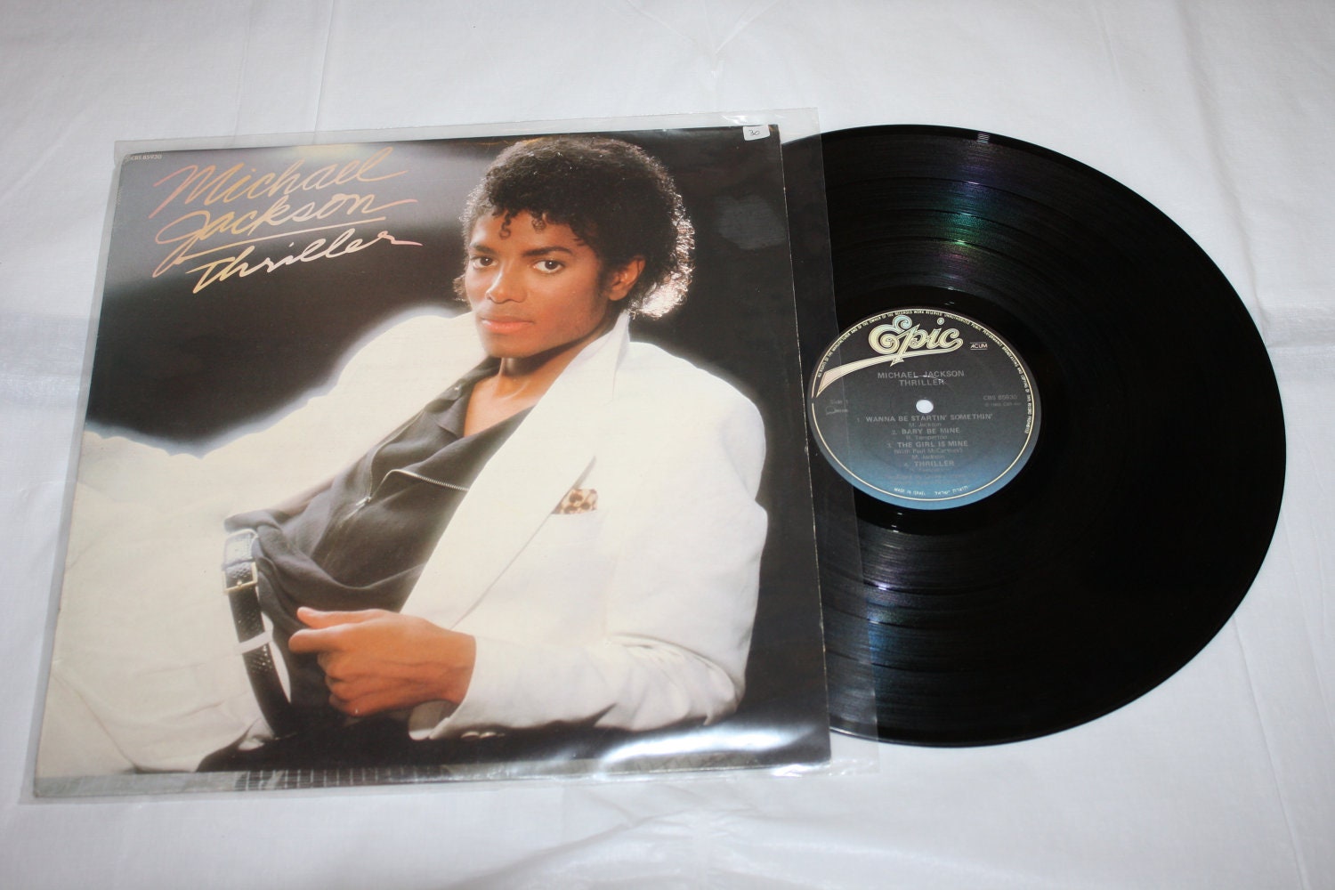 How much is Michael Jackson's Thriller vinyl worth?