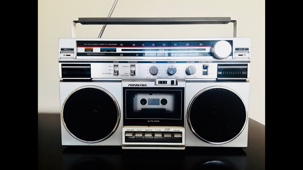 How much was the boombox in the 80s?