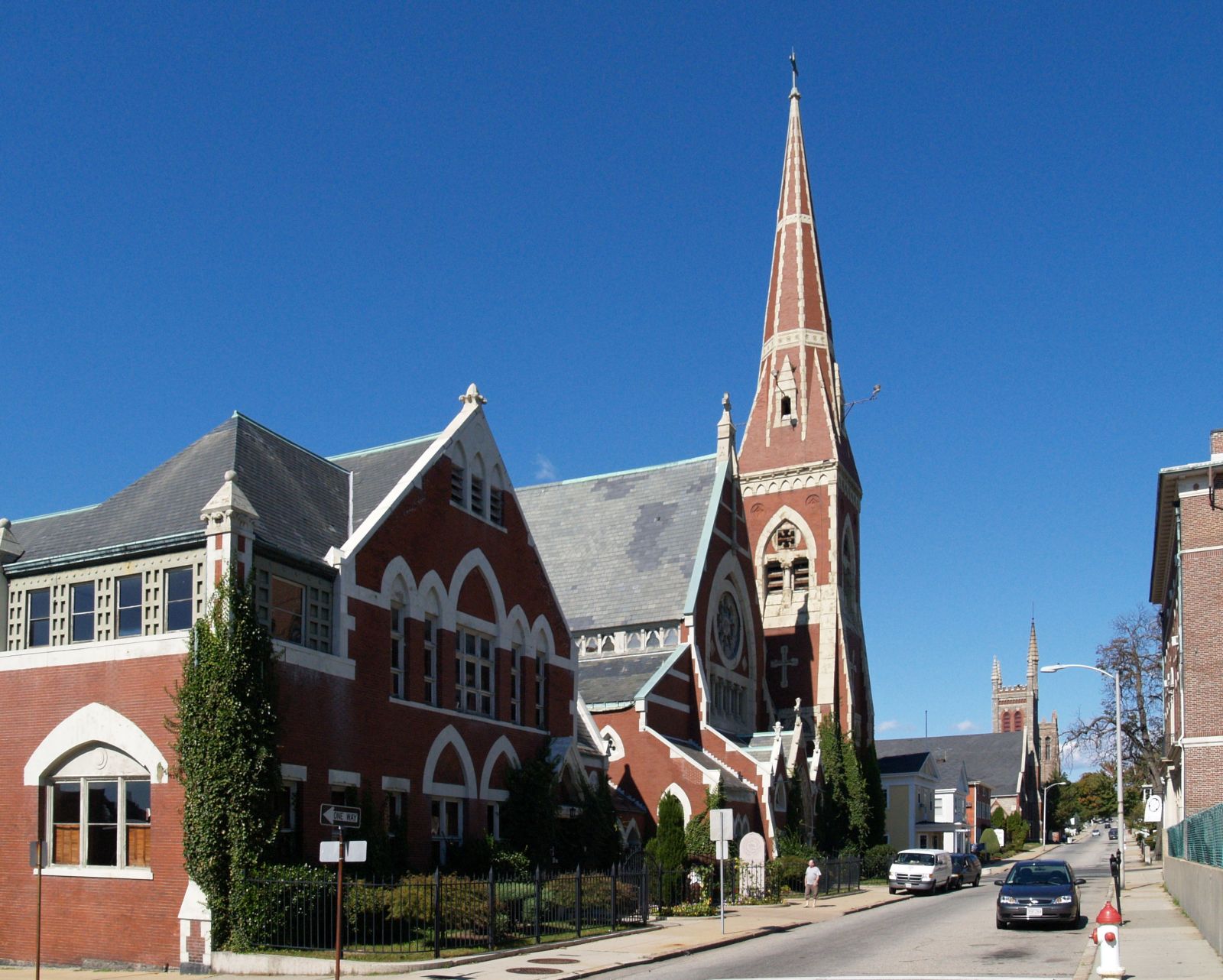 Church fall. Конгрегационалистская Церковь. Fall River, Massachusetts. Центральная конгрегационная синагога, Манхеттен. "C Goehring"+"Falls Church".