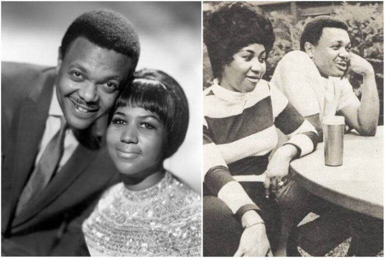 What happened to Aretha Franklin's first husband?