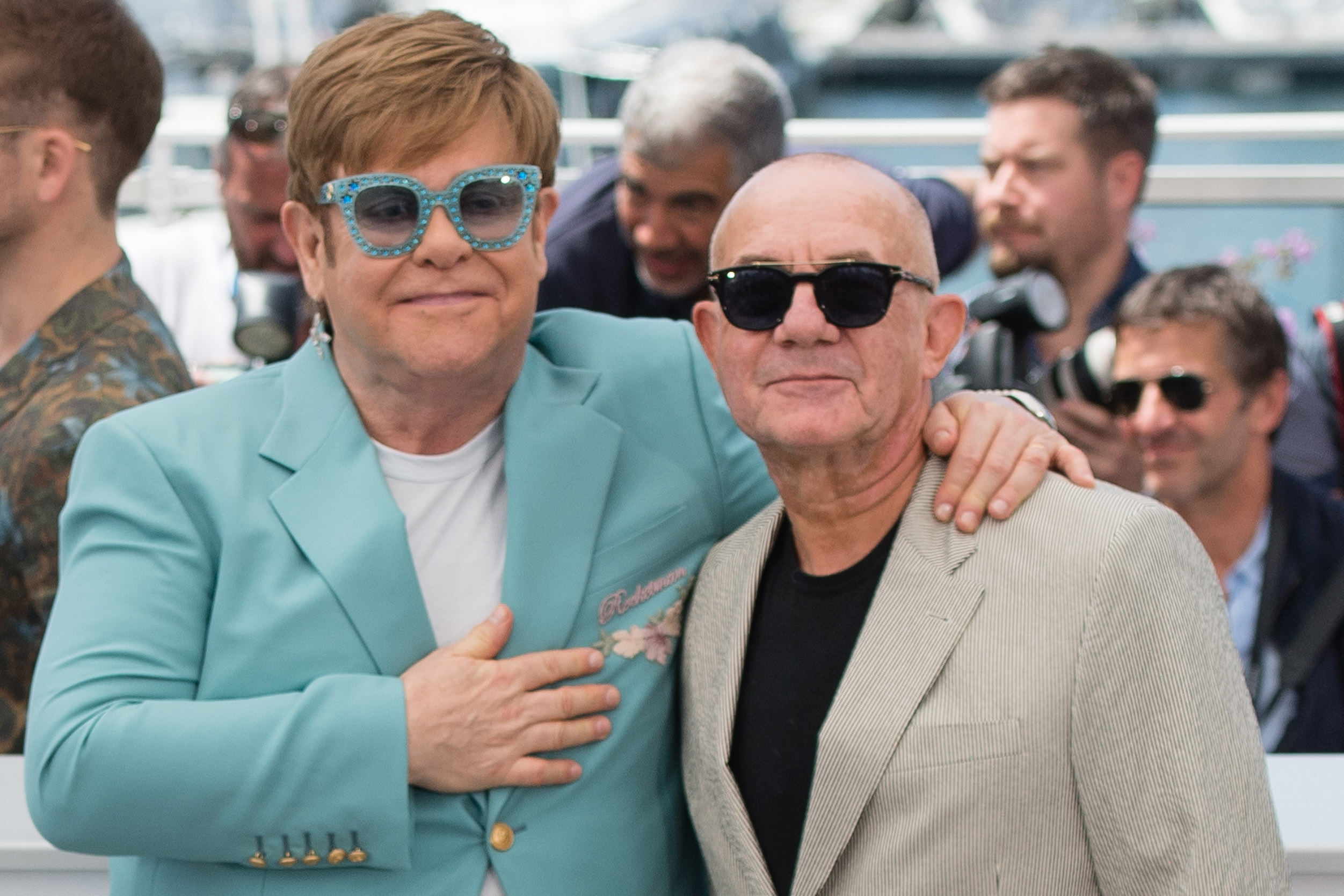 Who is Elton John's songwriter?