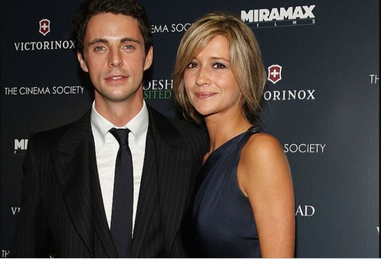 Who is Matthew Goode's wife?