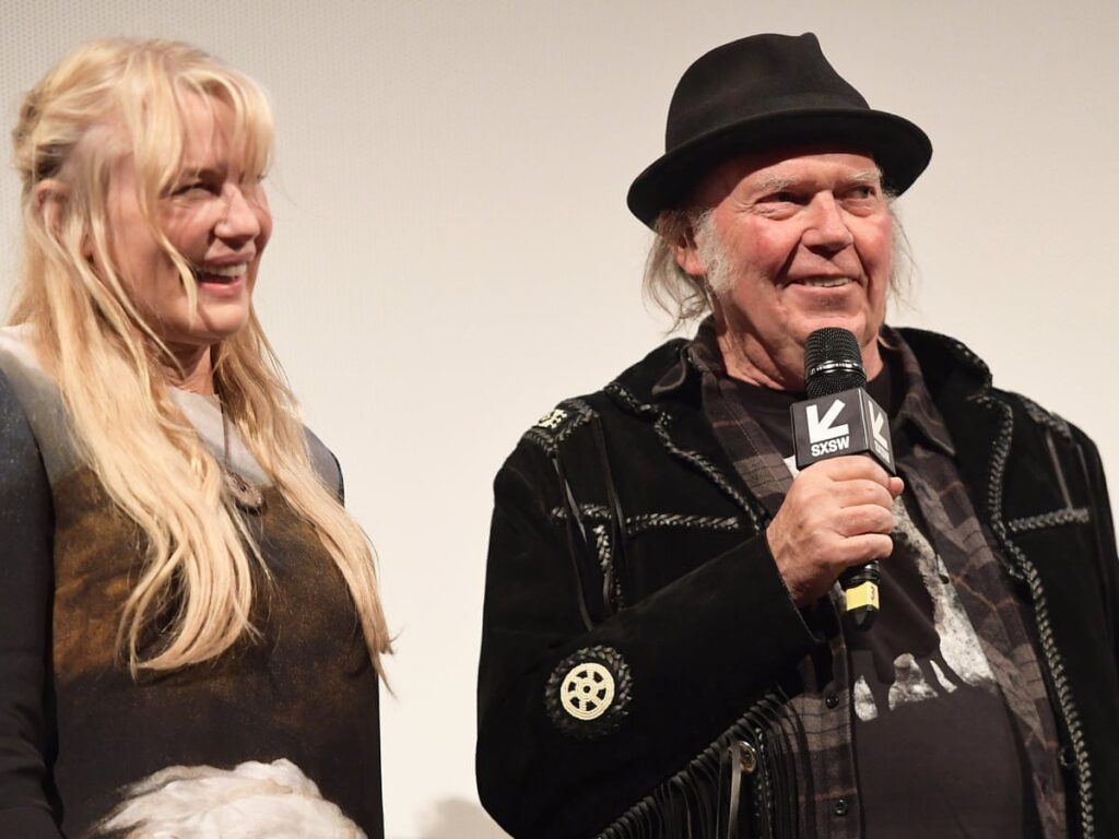 Who is Neil Young's sister?