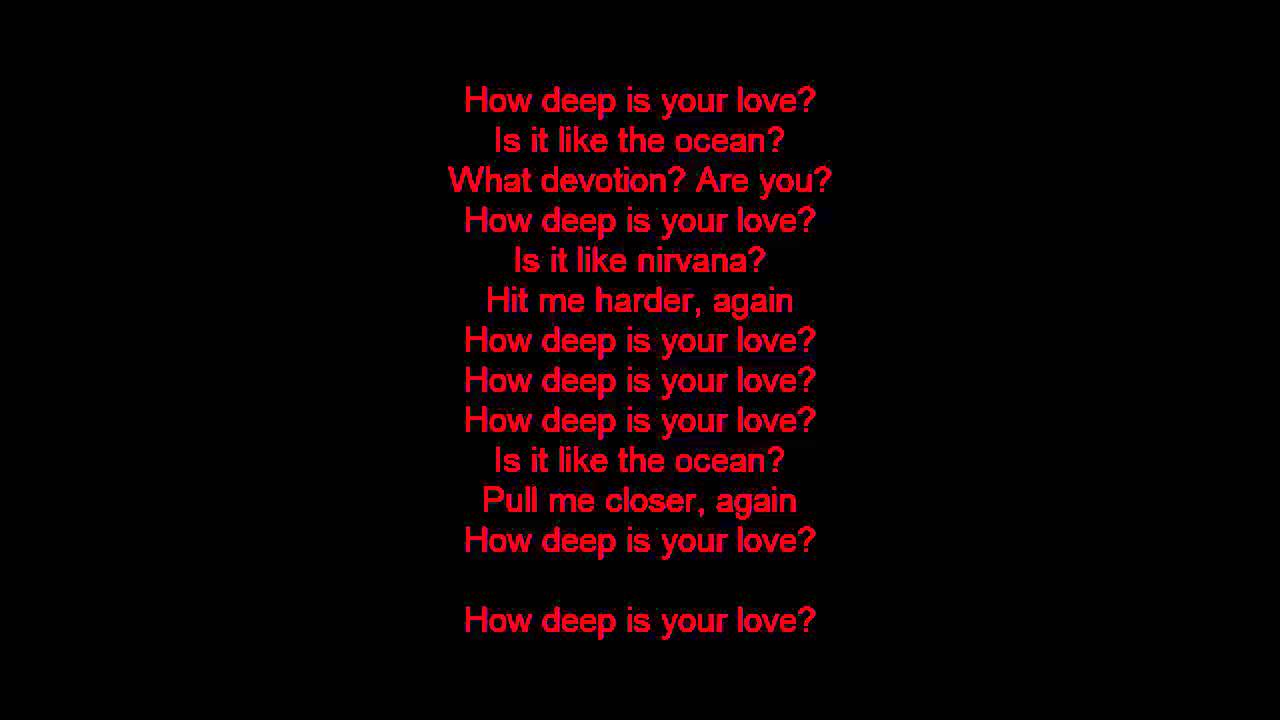 How Deep Is Your Love (Tradução em Português) – Calvin Harris & Disciples