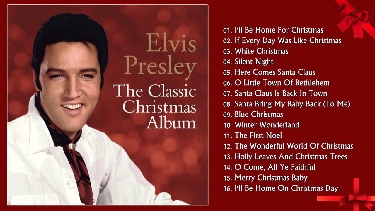 Elvis presley white christmas