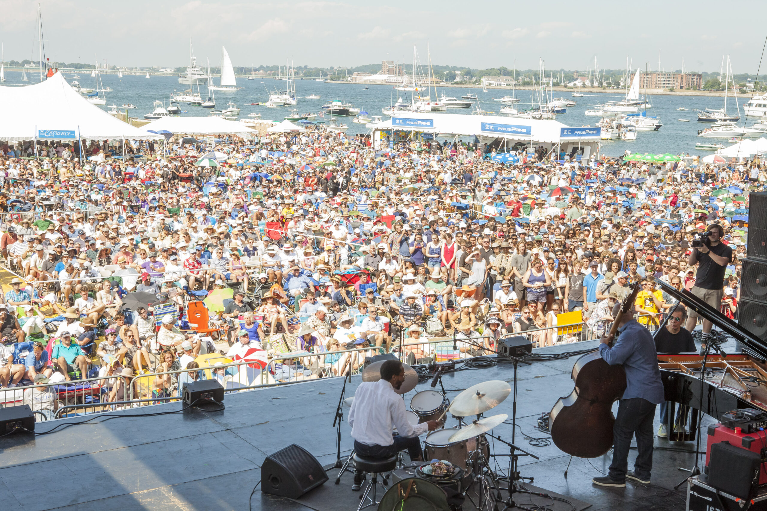 Who performed at the Newport Jazz Festival in 1958?