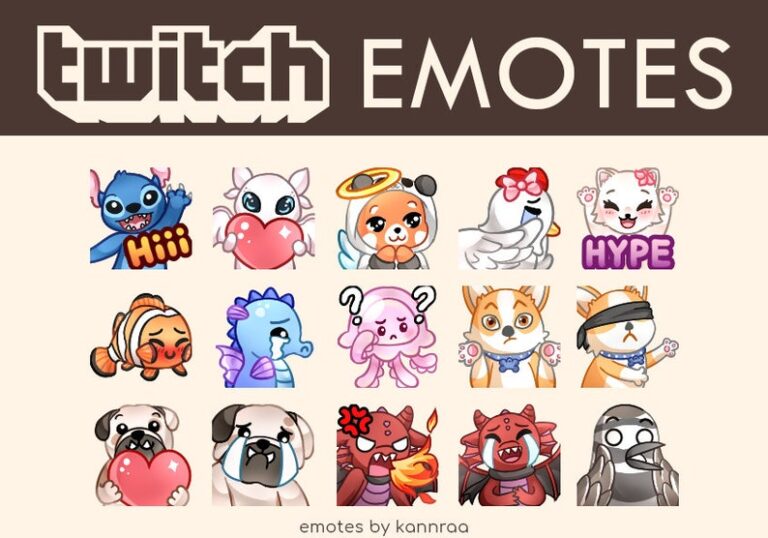 Are Twitch emotes free?