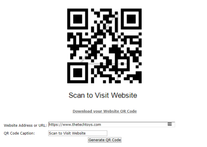 Does Google have a free QR code generator?