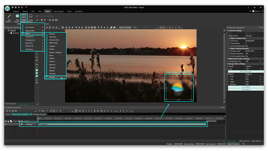 Can iMovie remove watermarks?