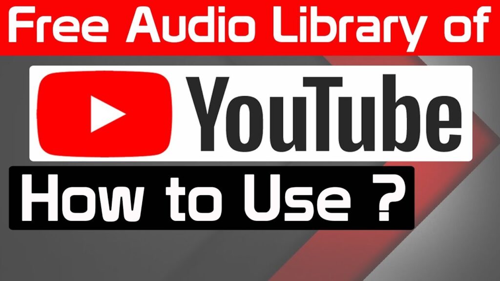 Is YouTube audio library free?