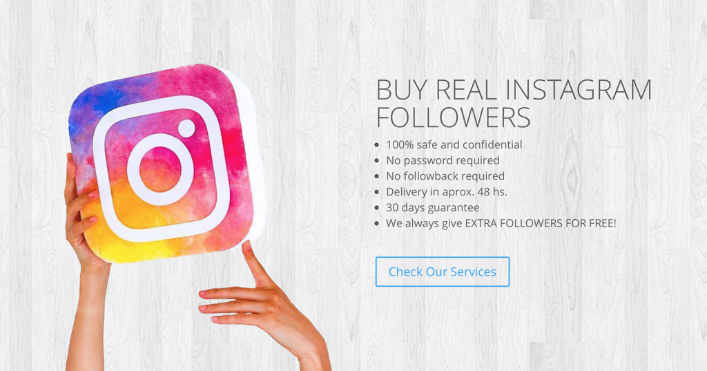 Can you buy an Instagram account with followers?