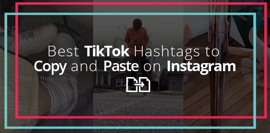 Can you copy and paste tags on TikTok?