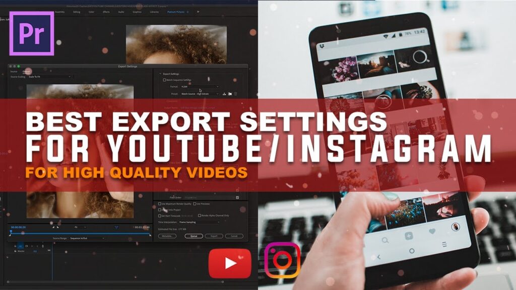 How do I resize a video in Premiere Pro for Instagram?