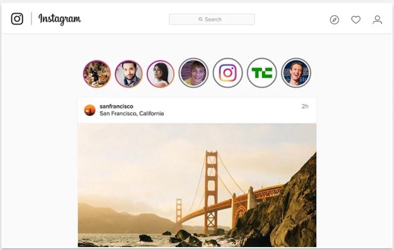 How do you use Instagram stories on Google Chrome?