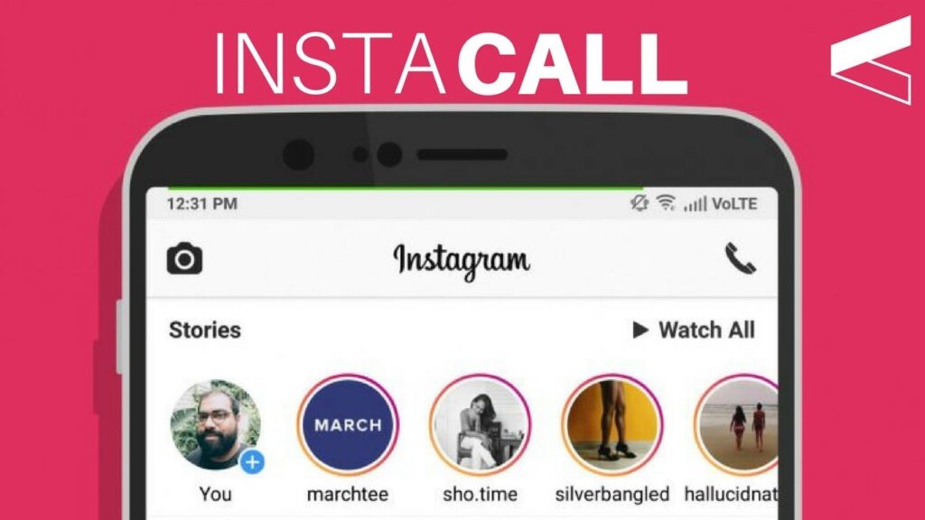 What does the green dot on Instagram video call mean?