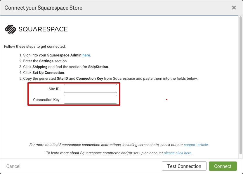 Does Squarespace handle shipping labels?