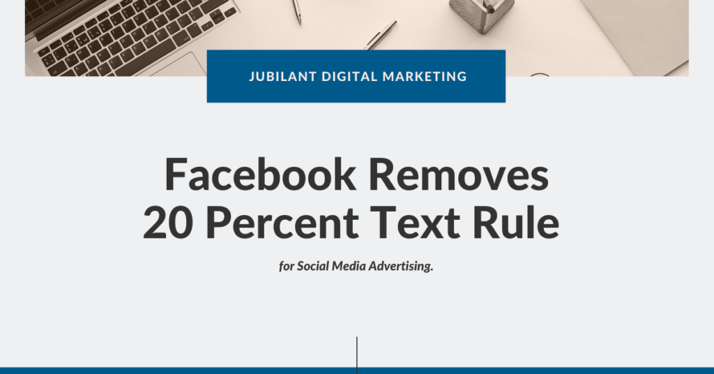 How does text influence your ad on Facebook?