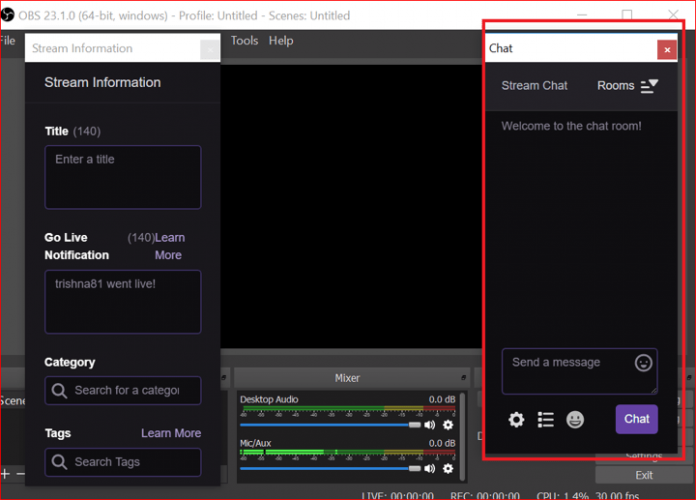 How do I set up chat commands on Twitch?