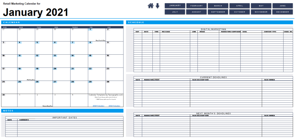 What is the difference between content calendar and editorial calendar?