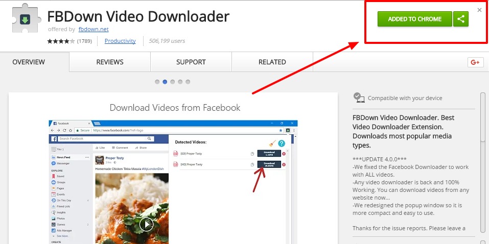 How can I download video from browser?