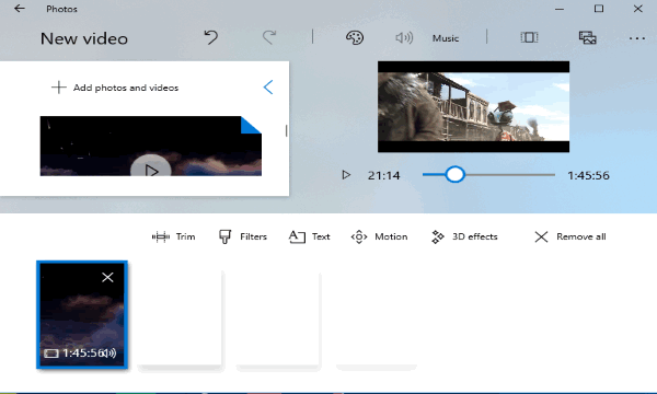 How do I edit a video in Windows Media Player?