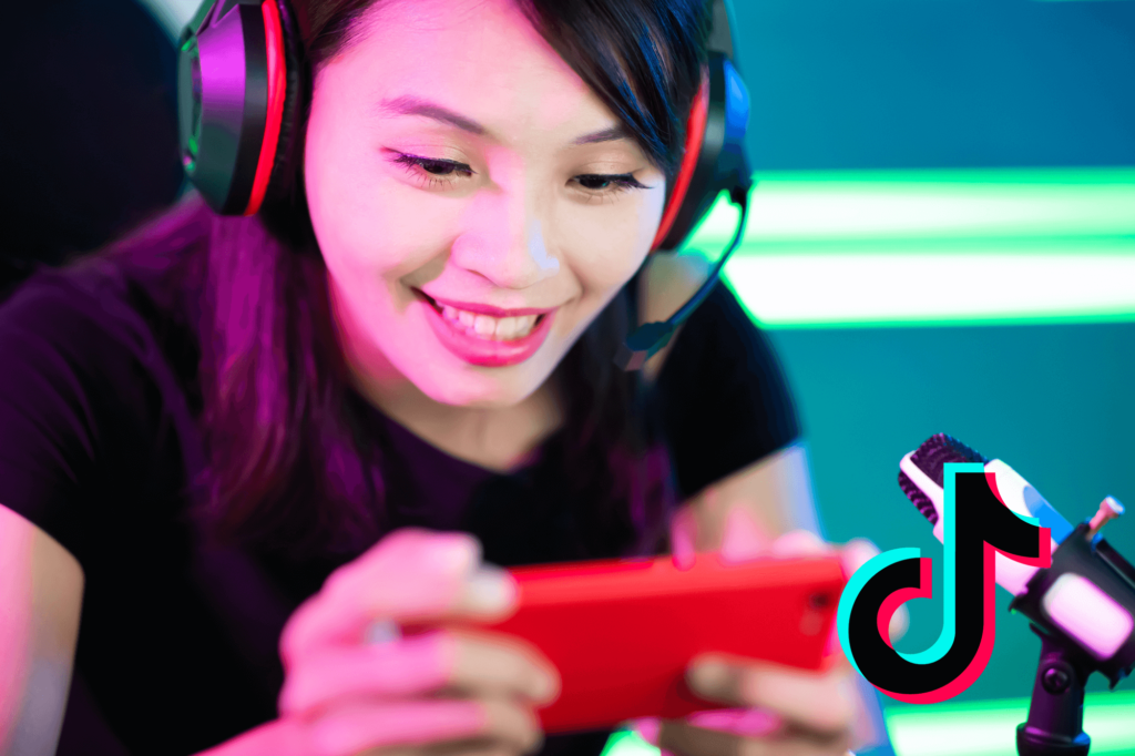 How do gamers use TikTok?