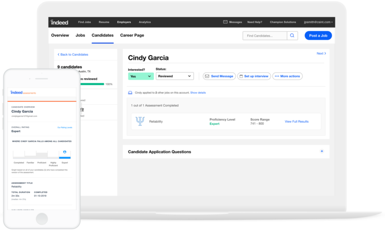 What Is The Highest Score On Indeed Assessments 