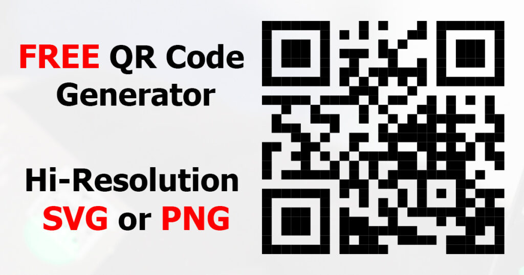 How can I get a free QR code?