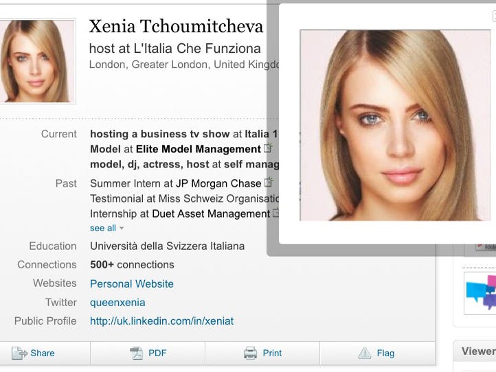 How do you secretly stalk someone on LinkedIn?