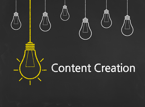 What is content creation in marketing?