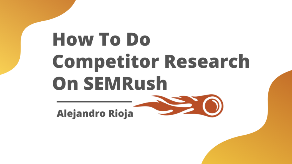 How do I find competitors paid keywords in Semrush?