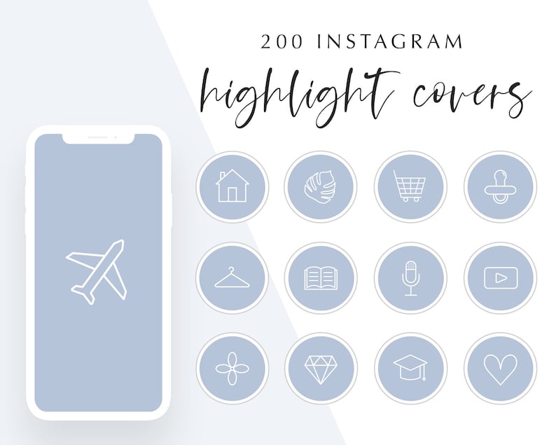 How do you make highlight cover icons for Instagram?