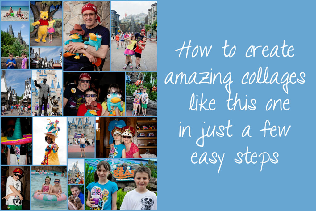 How do you make a collage for beginners?