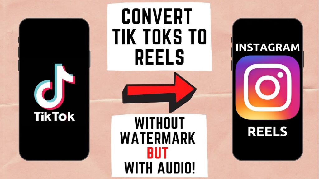 How do you repost TikTok on Instagram without watermark?