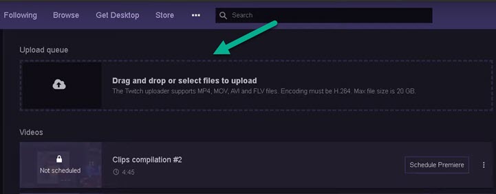 Do Twitch streams save automatically?