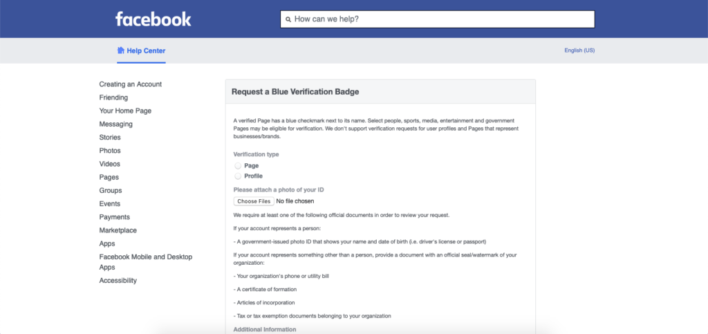 How long does Facebook business verification take?