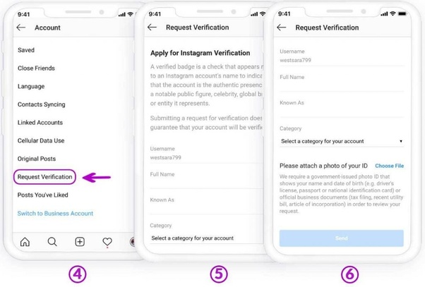 How long does it take Instagram to respond to verification request?