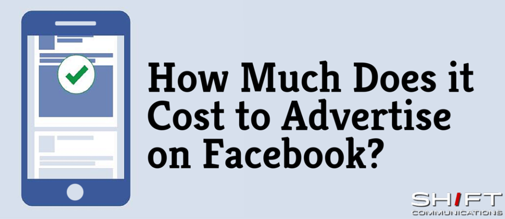 How much does an ad on Facebook cost?