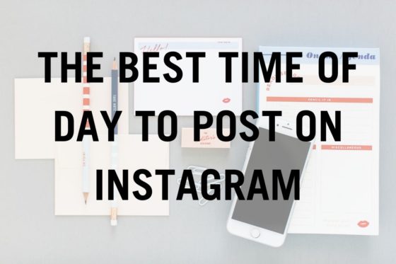 Does it matter when you post on Instagram?