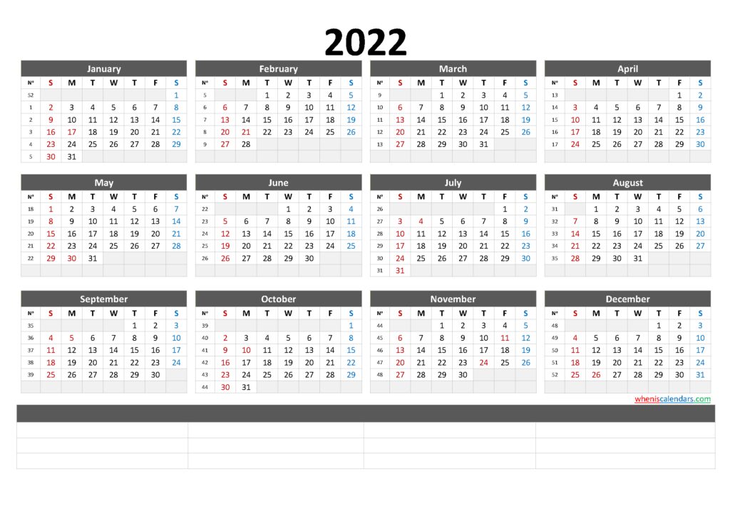 How do I create a 2022 calendar in Word?