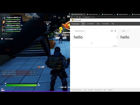 Is there a way to translate a live stream?