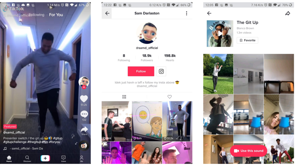 How do you see who you are following on TikTok PC?