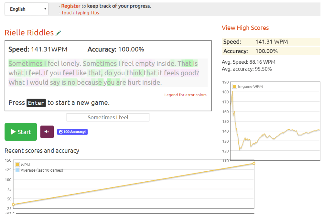 Is typing test safe?