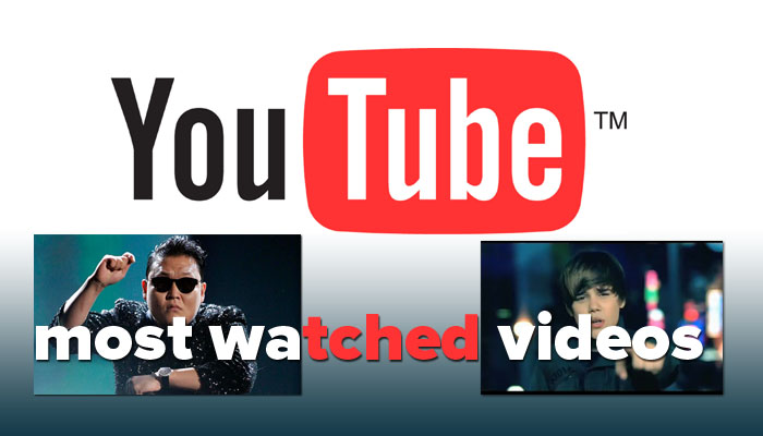 What are the top 10 most viewed YouTube videos ever?