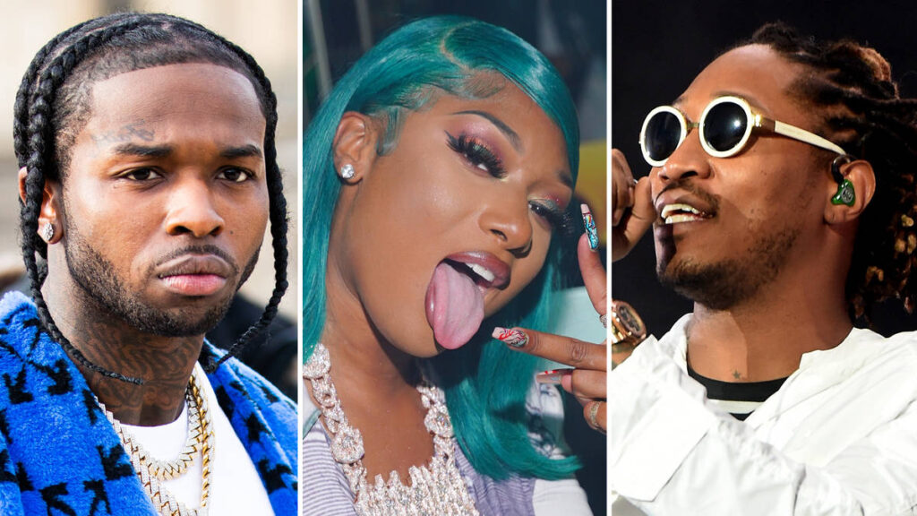 What is the most popular rap song right now 2021?