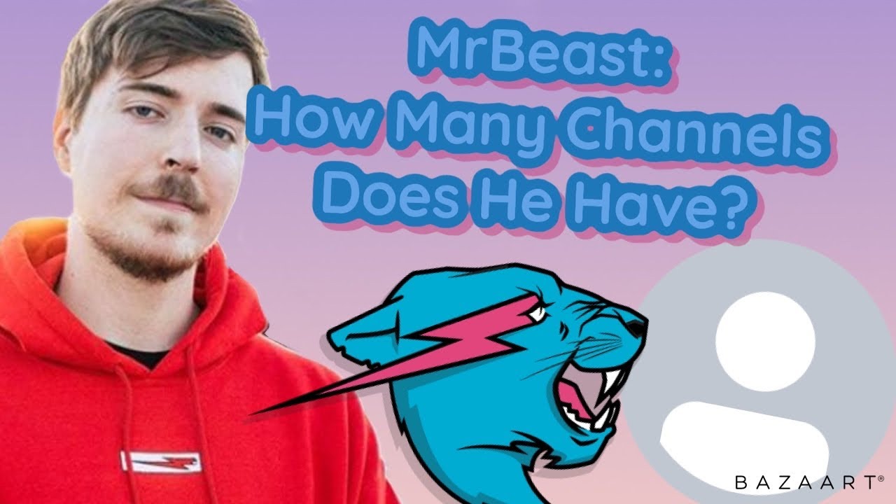 What channels does MrBeast have?