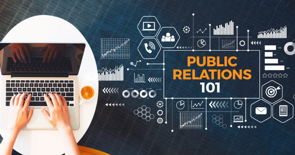 What companies use public relations?