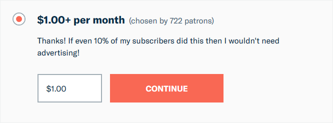 Can you cancel Patreon one month?