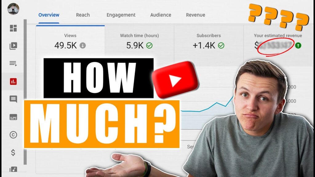 How much does a YouTuber make a month?